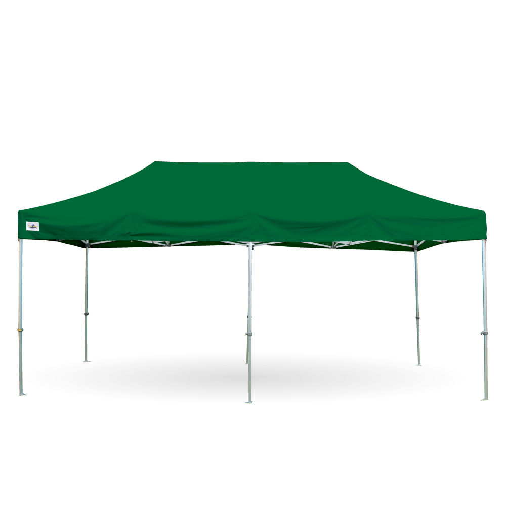 3m x 6m Green Pop Up Gazebo Pro 40 Heavy Duty Aluminium