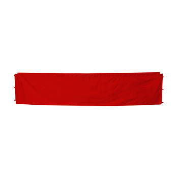 4.5m Gala Shade Pro Gazebo Half Sidewall (Red) - Single