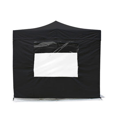 3m Gala Shade Gazebo Window Sidewall (Black) - Single