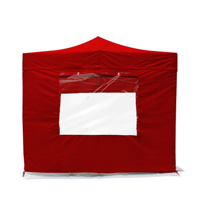 3m Gala Shade Gazebo Window Sidewall (Red) - Single