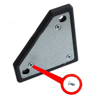 Gala Shade Pro MX Gazebo - Foot Plate Screw (x2)