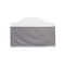4.5m Gala Shade Pro Gazebo - Blank Sidewall (Grey) - Single Gallery image 1