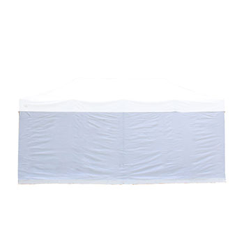 6m Gala Shade Pro Gazebo - Blank Sidewall (White) - Single