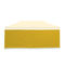 6m Gala Shade Pro Gazebo - Blank Sidewall (Yellow) - Single Gallery image 1