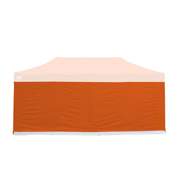 6m Gala Shade Pro Gazebo - Blank Sidewall (Orange) - Single