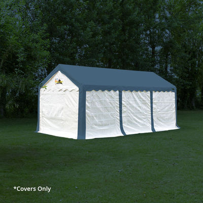 3m x 6m Gala Tent Marquee End and Sidewalls (100% PVC) - Full Set