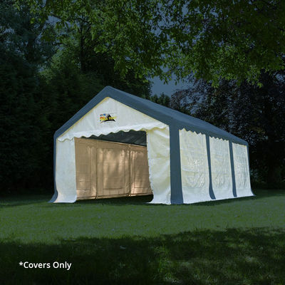4m x 6m Gala Tent Marquee End and Sidewalls (100% PVC) - Full Set