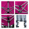 3m x 3m Pink Pop Up Gazebo Pro Compact Gallery image 8