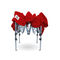 3m x 3m Red Pop Up Gazebo Pro Compact Gallery image 7