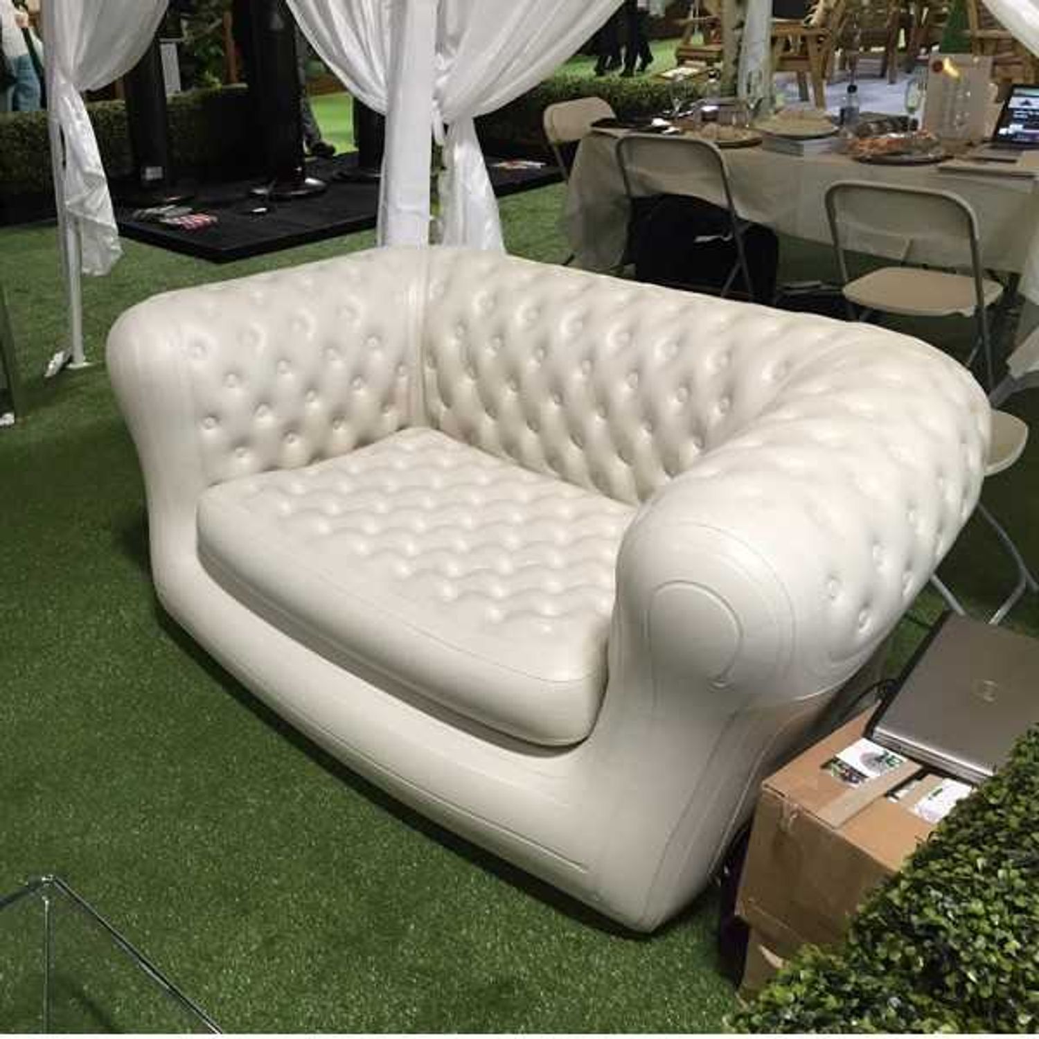 Mobilier gonflable pour événements