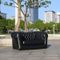 Inflatable Black Event Chesterfield Sofa