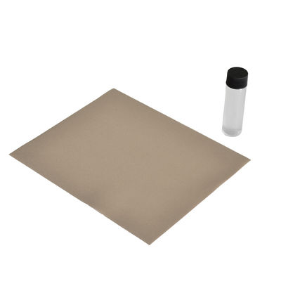 10cm x 10cm Gala Shade Gazebo Repair Patch & Glue (Taupe)