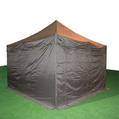 Full Unit 4m x 4m Gala Shade Pro Pop Up 50 Gazebo (Grey) (Includes Framework, Canopy & Sidewalls)