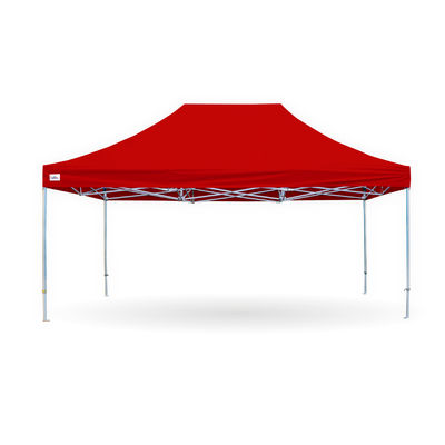 4m x 6m Gala Shade Pro Pop Up 50 Gazebo (Red)