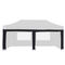 6m Gala Shade Pro Gazebo Door Panel Black (Single) Gallery image 1