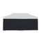 6m Gala Shade Pro Gazebo Door Panel Black (Single) Gallery image 2