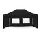 4m x 6m Gala Shade Pro Gazebo Black Sidewalls Gallery image 4