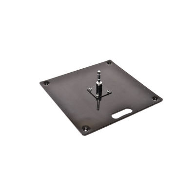 Cast Square Base With 90 Degree Feather Flag Wall Bracket