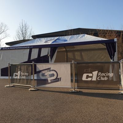 4m x 6m MQ-65 Freestanding Motorsport Race Awning (Plain)