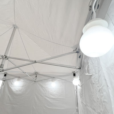 Set of 6 - LED Outdoor Waterproof Garden Marquee Globe Light Set