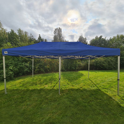 4m x 8m Gala Shade Pro Pop Up 60 Gazebo (Blue)