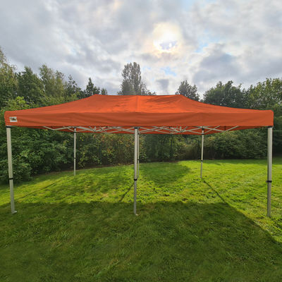 4m x 8m Gala Shade Pro Pop Up 60 Gazebo (Orange)