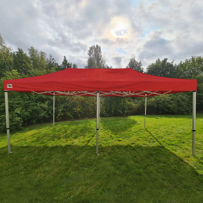 4m x 8m Gala Shade Pro Pop Up 60 Gazebo (Red)