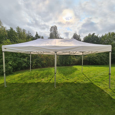 4m x 8m Gala Shade Pro Pop Up 60 Gazebo (White)