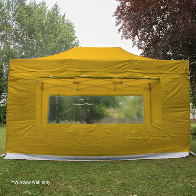 4.5m Gala Shade Gazebo Window Sidewall (Yellow) - Single