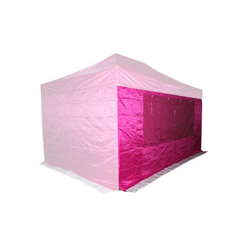 4.5m Gala Shade Gazebo Window Sidewall (Pink) - Single