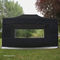 4.5m Gala Shade Gazebo Window Sidewall (Black) - Single Gallery image 1