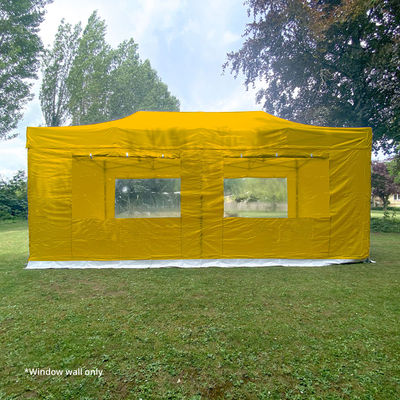 6m Gala Shade Gazebo Window Sidewall (Yellow) - Single