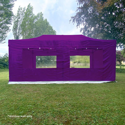 6m Gala Shade Gazebo Window Sidewall (Purple) - Single