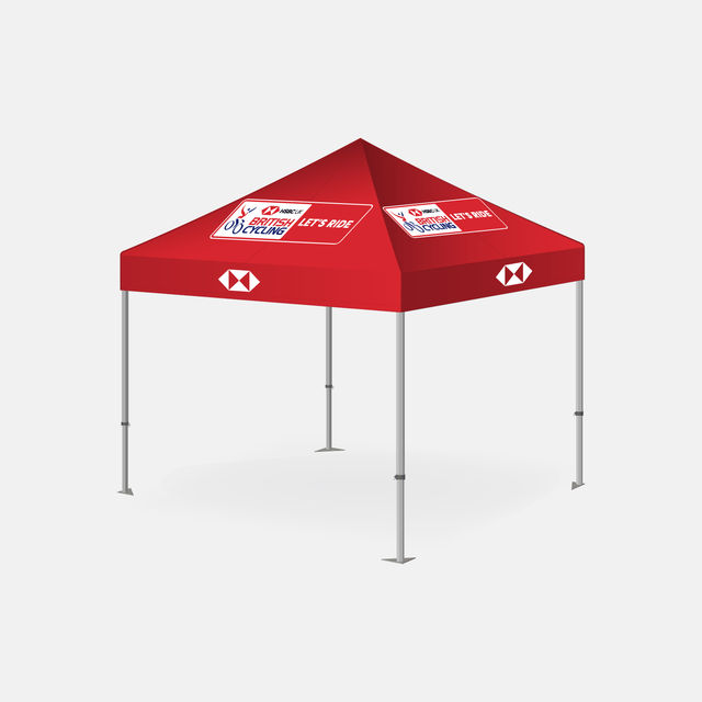 dye sublimation printed gazebo