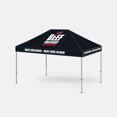 3m x 4.5m MX Printed Gazebo Bundle w/ Canopy