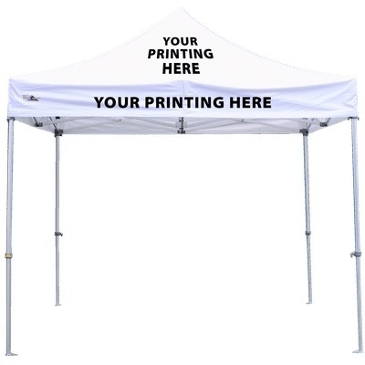 3m x 3m Pro 40 Printed Gazebo with Logo and Valance