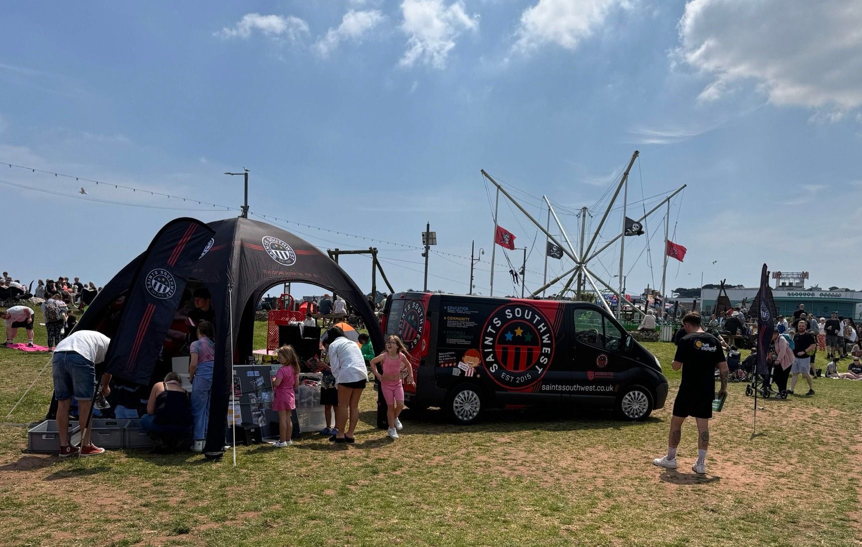 13420 - 6m x 6m Gala Tent INFL8 Inflatable Event Shelter with Walls