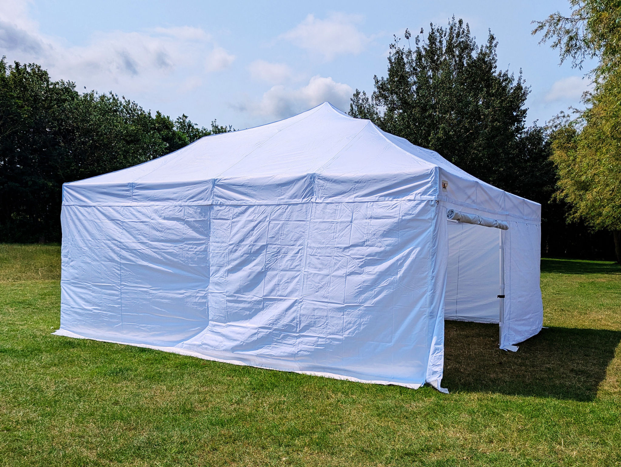 13505 - 6m x 6m Vantage Pop-Up Marquee (Taupe)