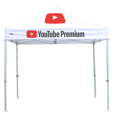3m x 3m Pro 40 Printed Gazebo with Vinyl Valance