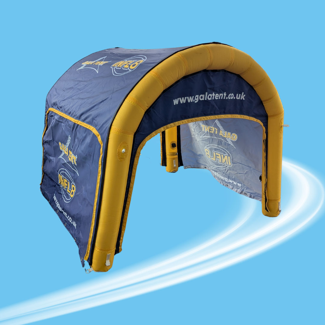 13535 - 5m x 5m Printed INFL8 Race Gazebo with Walls