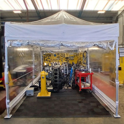 3m x 6m Gala Shade Pro Gazebo Canopy (Transparent)