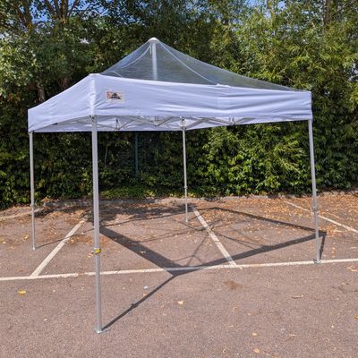 3m x 3m Gala Shade Pro Pop Up 40 Gazebo (Transparent)