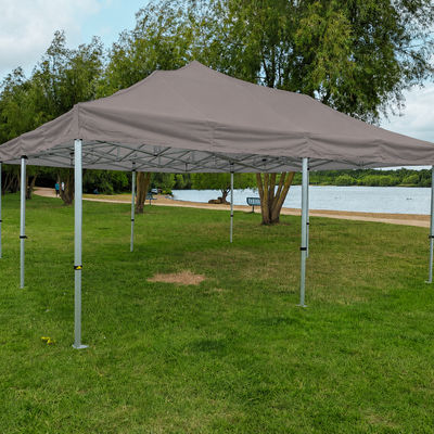 6m x 6m Gala Shade Pro Pop Up 60 Gazebo (Taupe)