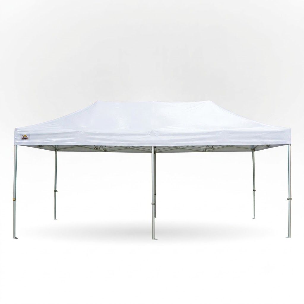13740 - 4m x 8m Gala Shade Pro Pop Up 60 Gazebo (Pro PVC White)