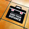 Social Distancing Floor Stickers (Pack of 4) Gallery image 10
