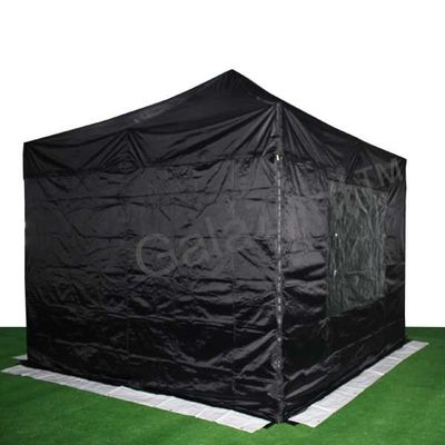 3m Gala Shade Pro Gazebo - Blank Sidewall (Black) - Single
