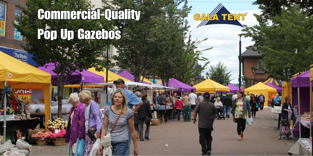 Commercial-Quality Pop Up Gazebos