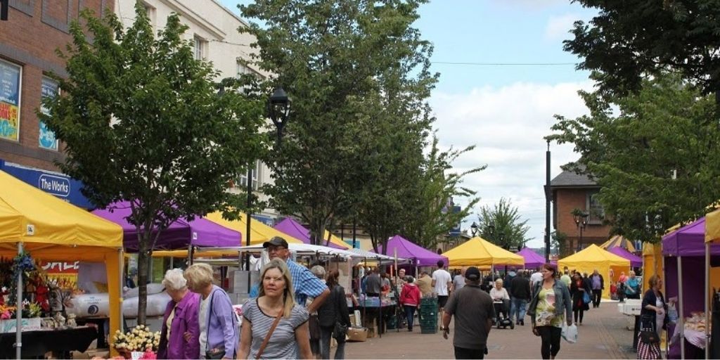 Gala Tent in Rotherham Supplying Pop-Up Gazebos for Markets and Marquees for All Saints Square Events