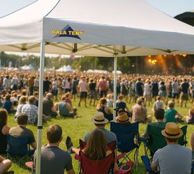 UK Festivals Are Heating Up—Why Gala Tent Is the Smartest Shade Hire Solution This Summer image